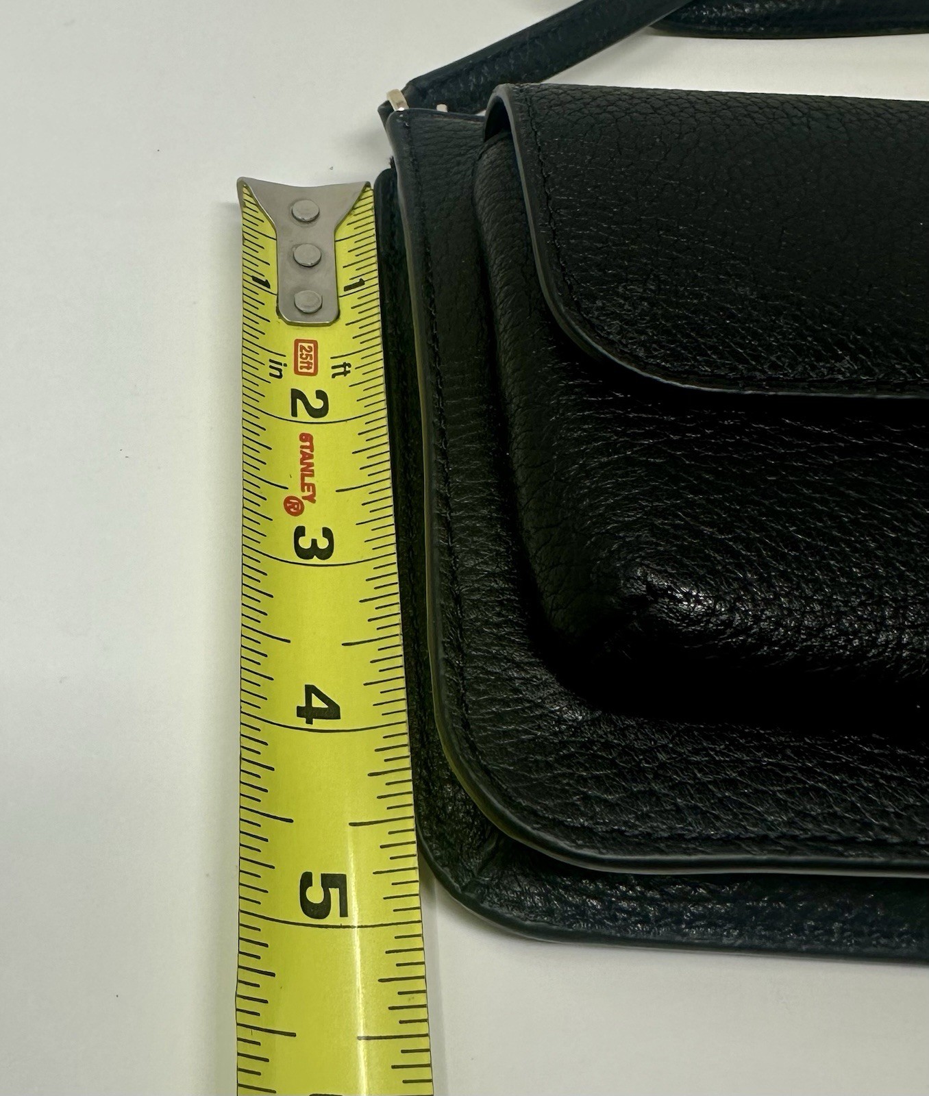 Kate Spade New York Leila Small Flap Crossbody Pebbled Leather Black K8284 New