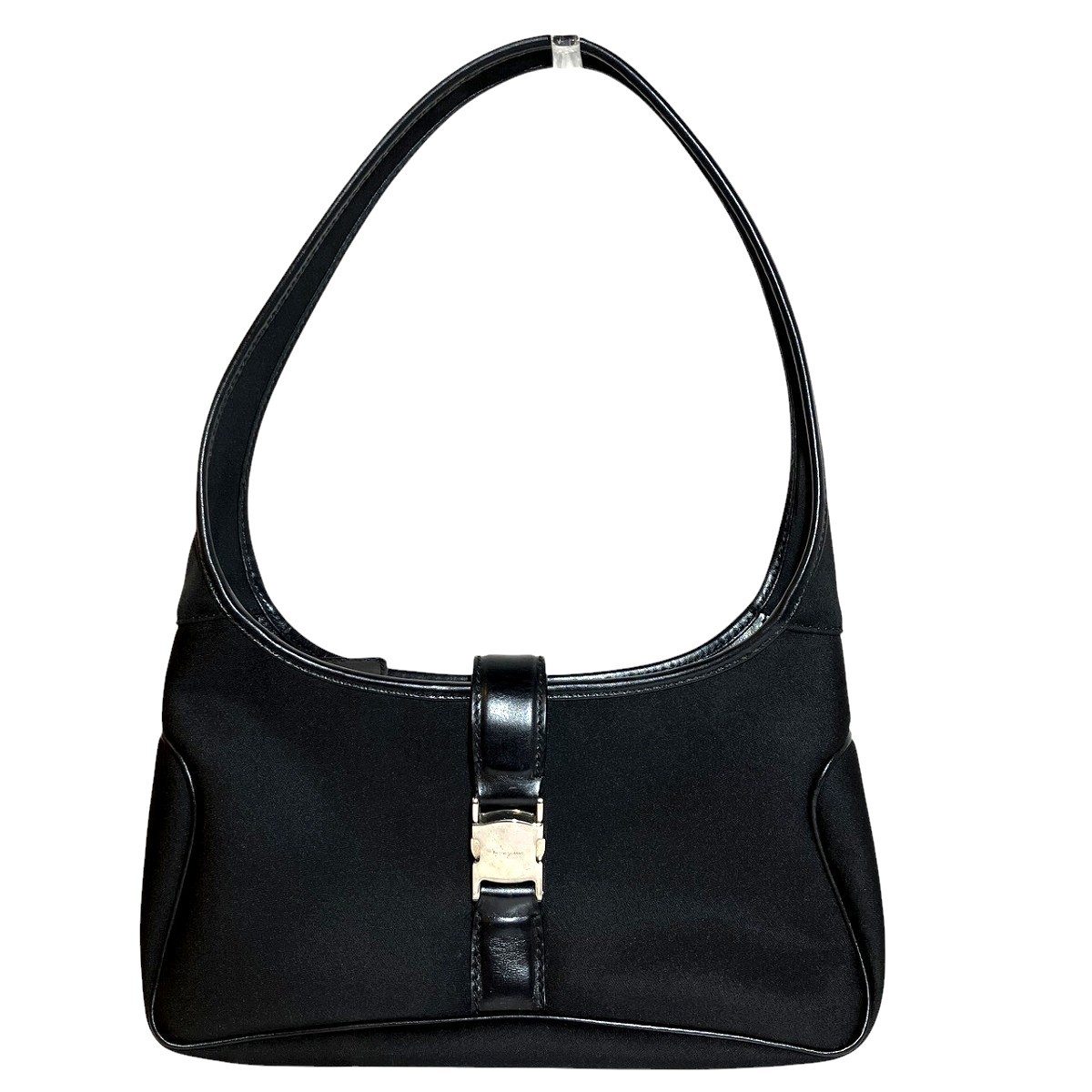 Salvatore Ferragamo Handbag Nylon leather AU-21 0734 Free shipping Used