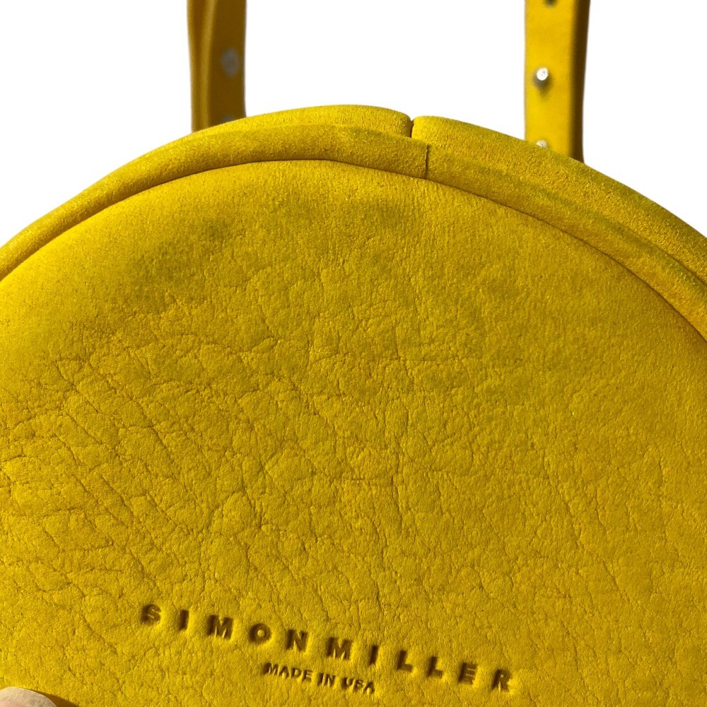 SIMON MILLER S801S BONSAI 15CM STRAP 2WAY Shoulder Bag, Yellow Women USED