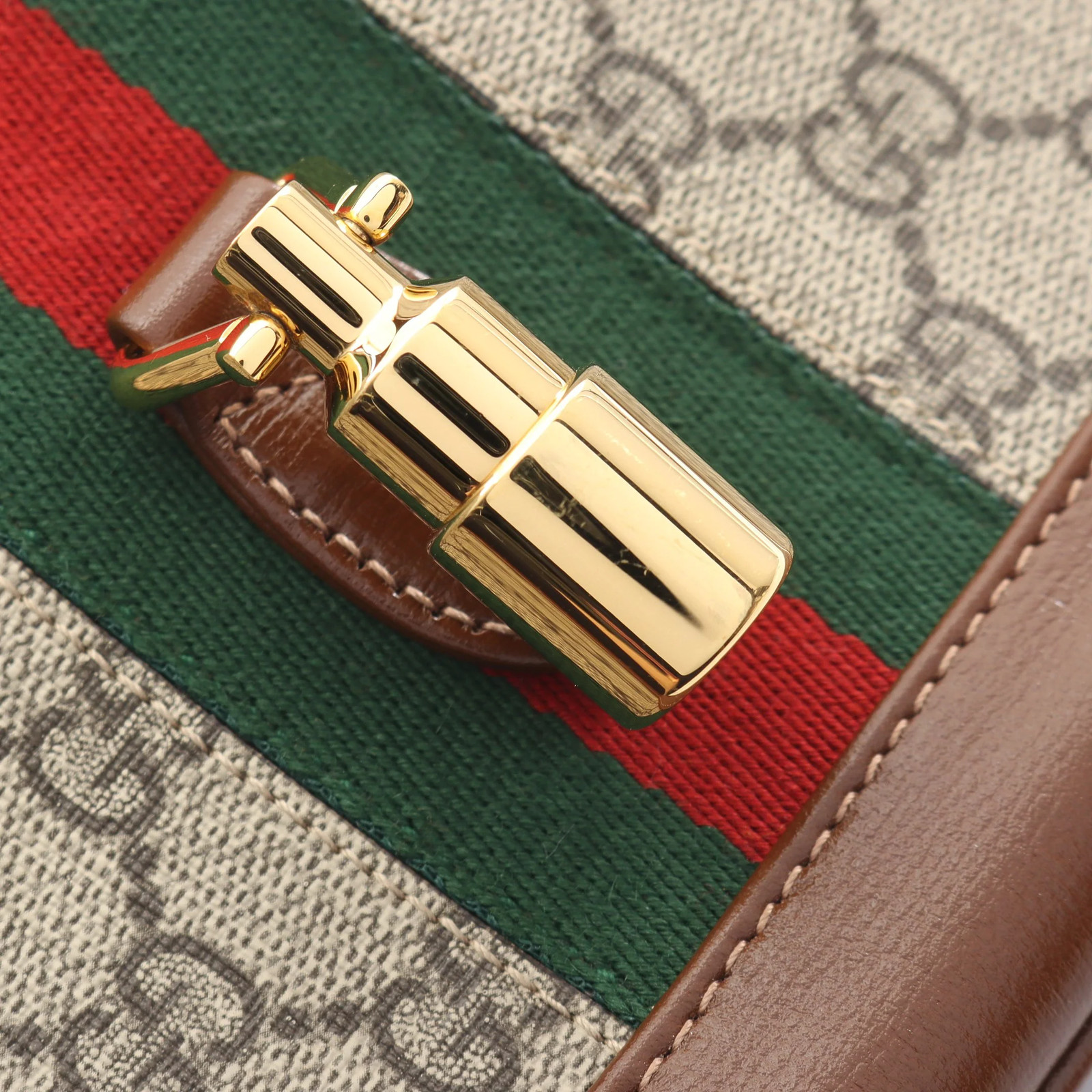 Gucci GG 2WAY Shoulder Bag Brown PVC #RCB14421
