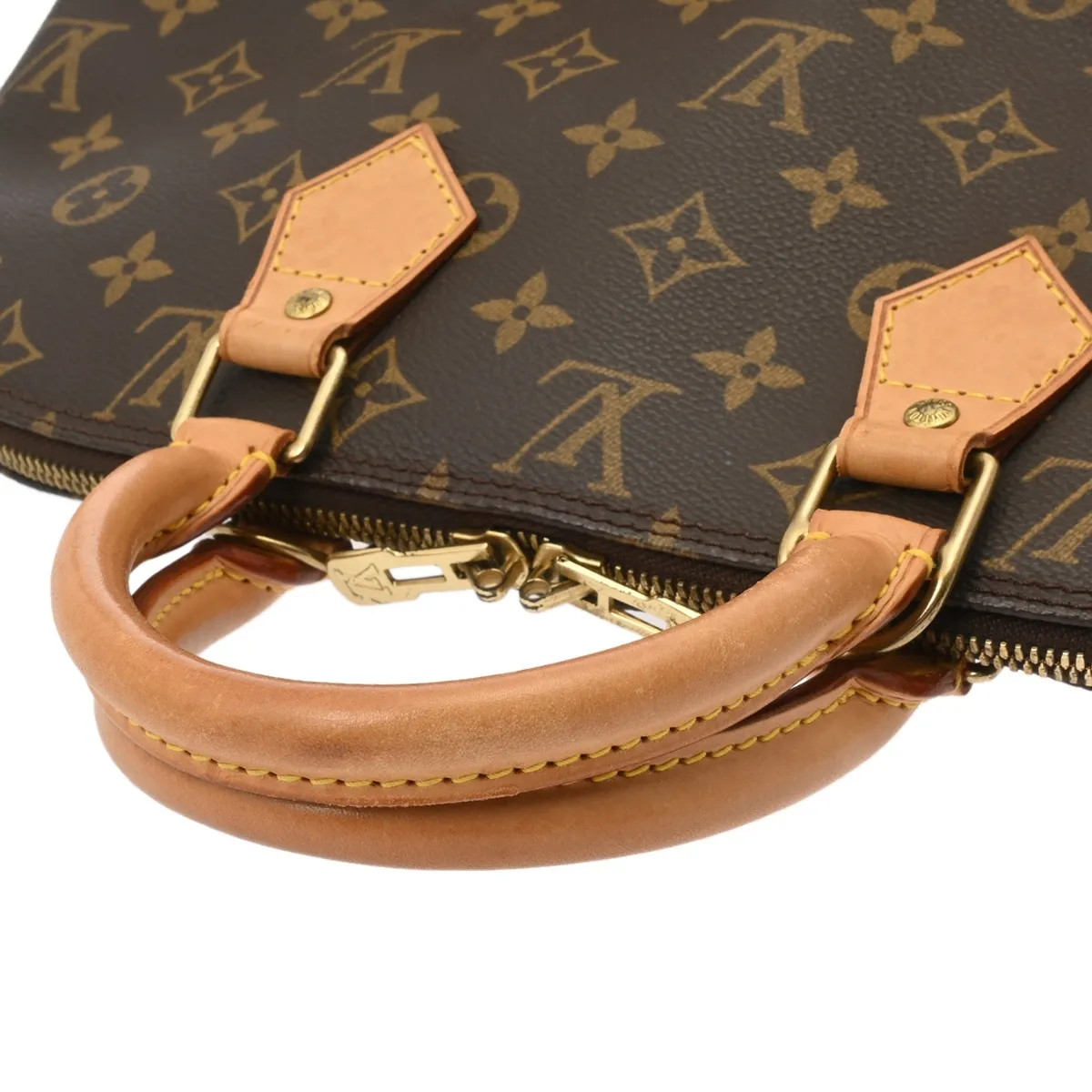Louis Vuitton Alma M51130 Handbag Monogram Canvas Brown #WB5511