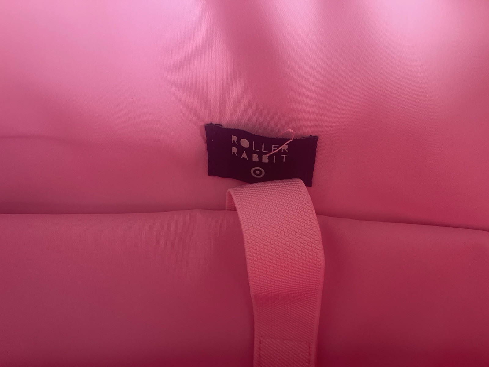 Roller Rabbit x Target – Geo Hearts Pink Duffel Travel Bag Detachable Strap NWOT