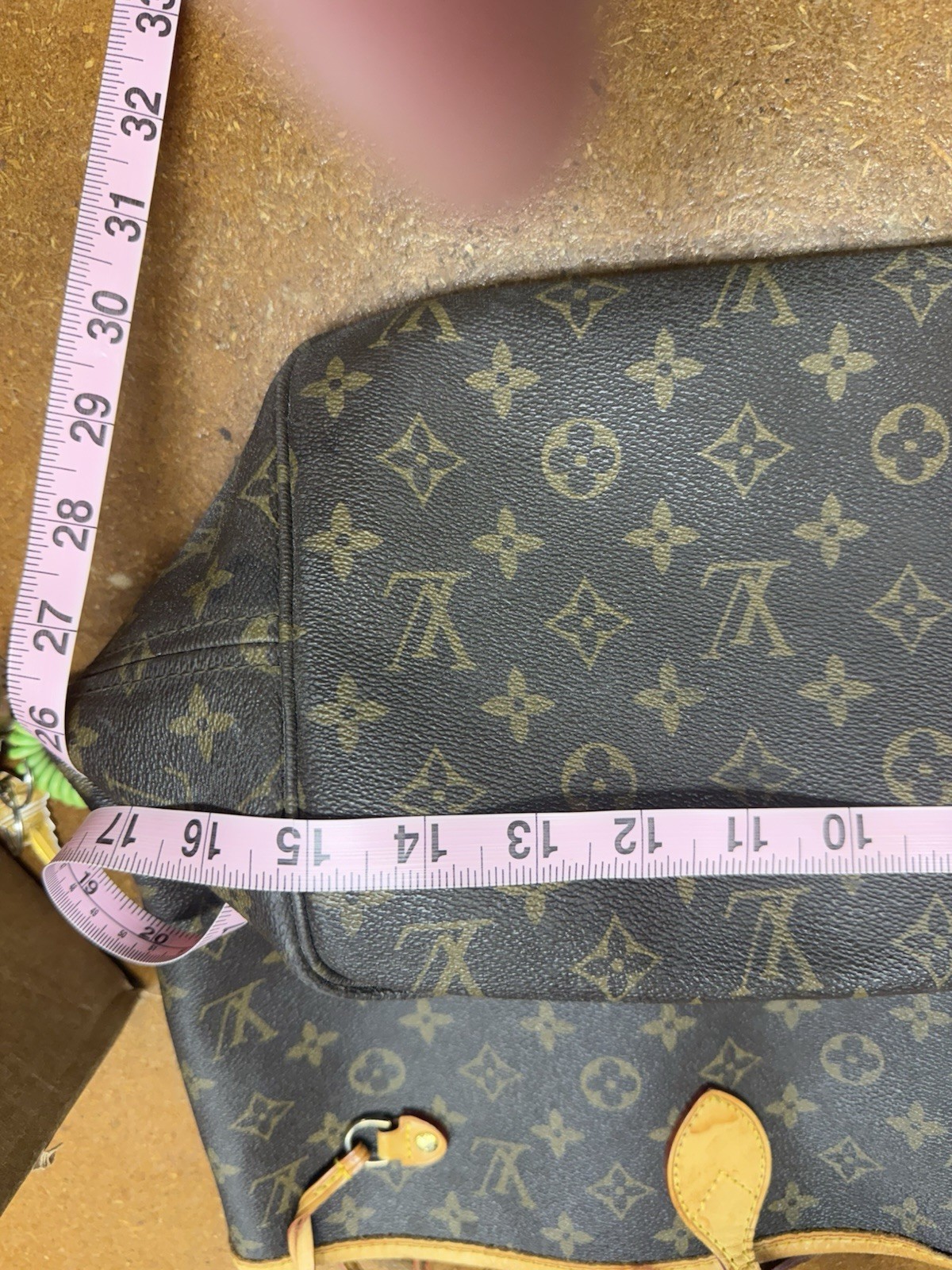 Louis Vuitton Neverfull Tote GM Brown Canvas Monogram FD1122