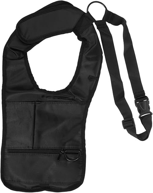 Chest Bag for Men Travel Money Belt Under Clothes Hidden Underarm Shoulder Ba…