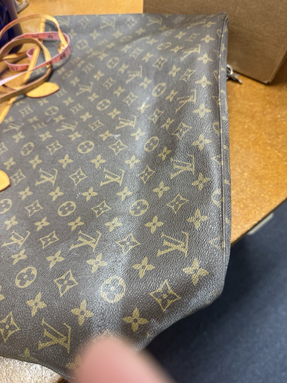Louis Vuitton Neverfull Tote GM Brown Canvas Monogram FD1122