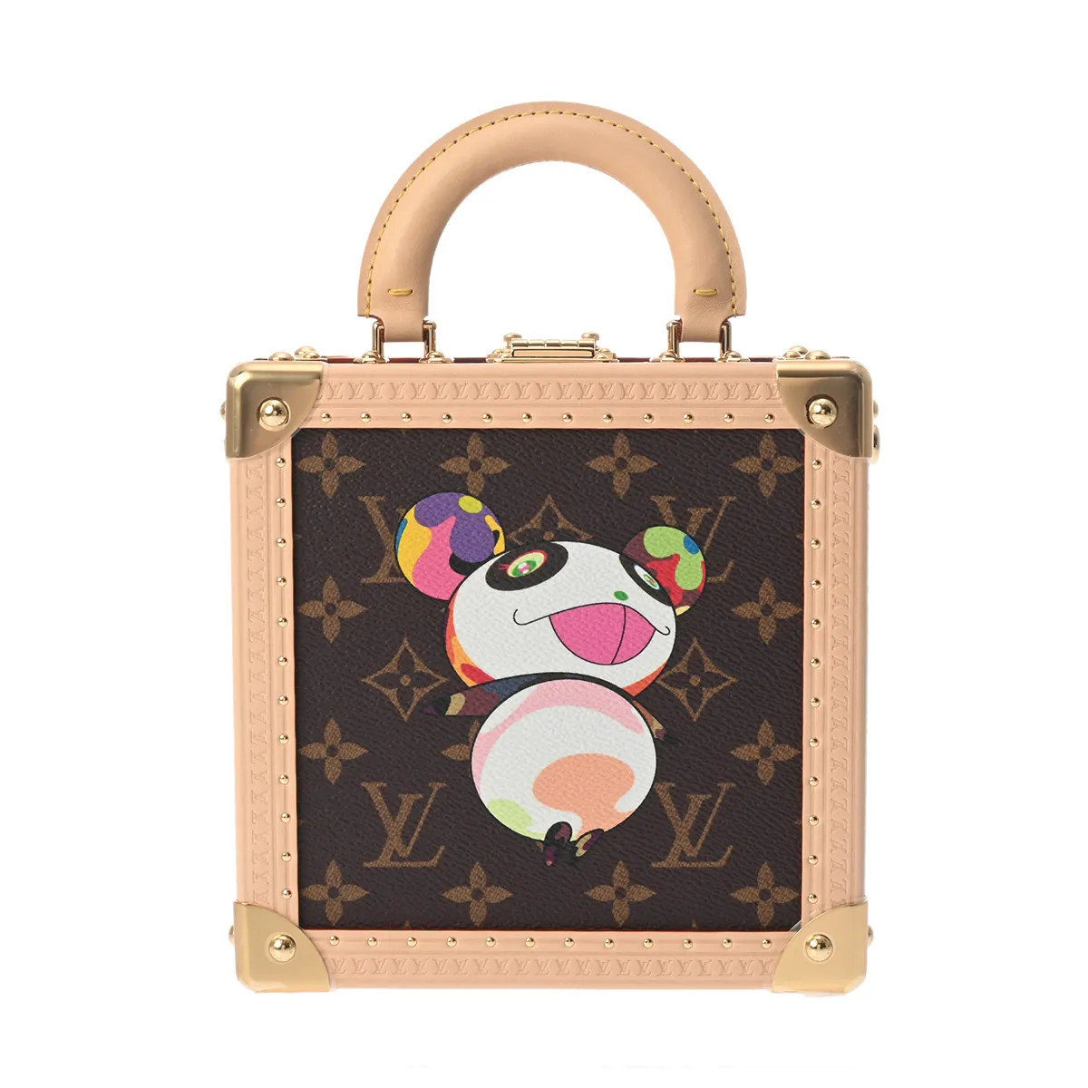 Louis Vuitton LV M13127 Handbag Monogram Canvas Brown #WB404