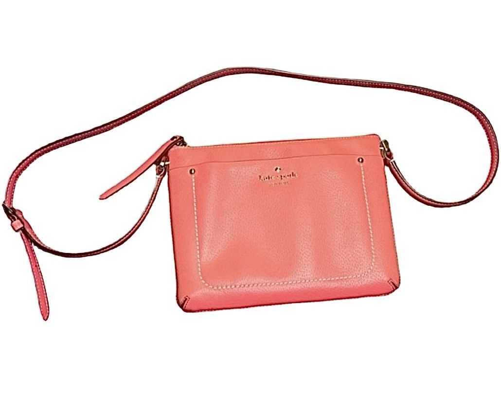 Women’s Kate Spade Coral Crossbody Bag One Size with Adjustable Shoulder Strap