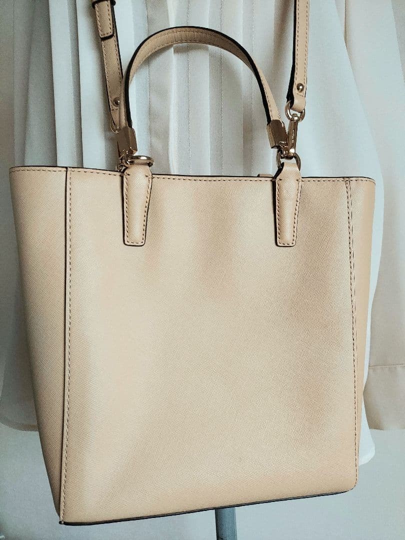 COACH Beige Shoulder Bag Crossbody Formal