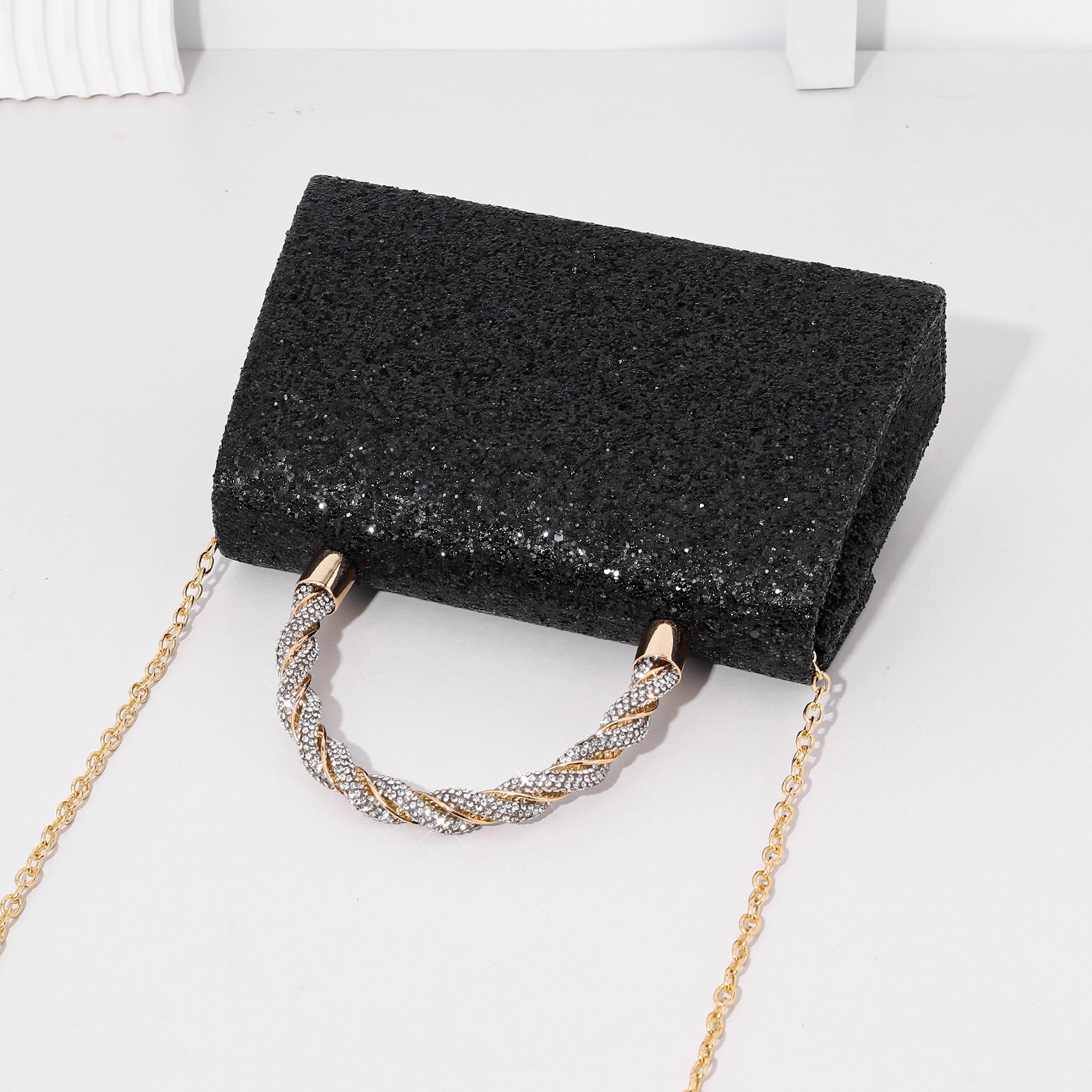 Fashion Women Bridesmaid Lady Girl Bride Evening Clutch Bag for Prom Cocktail Pa