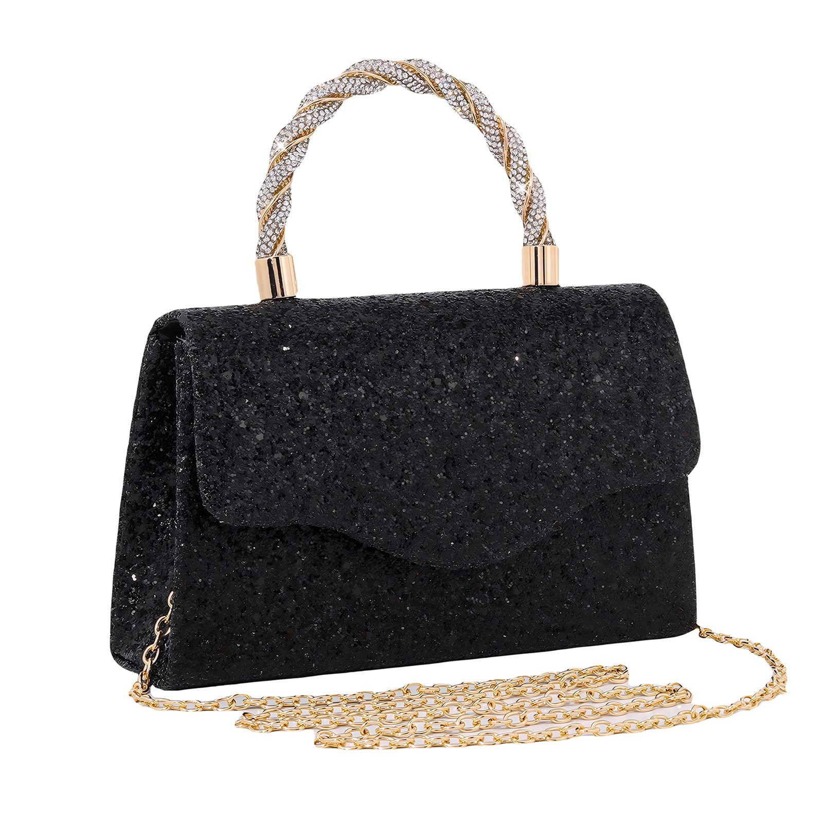 Fashion Women Bridesmaid Lady Girl Bride Evening Clutch Bag for Prom Cocktail Pa