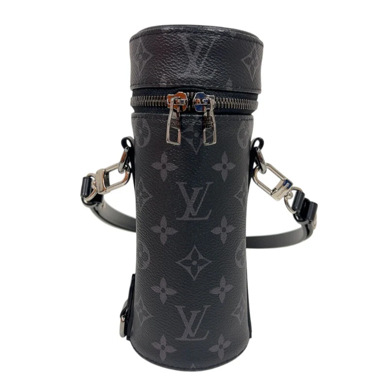 LOUIS VUITTON Porte-Boutchot Black Monogram Shoulder Bag GI0398 #OKB4134