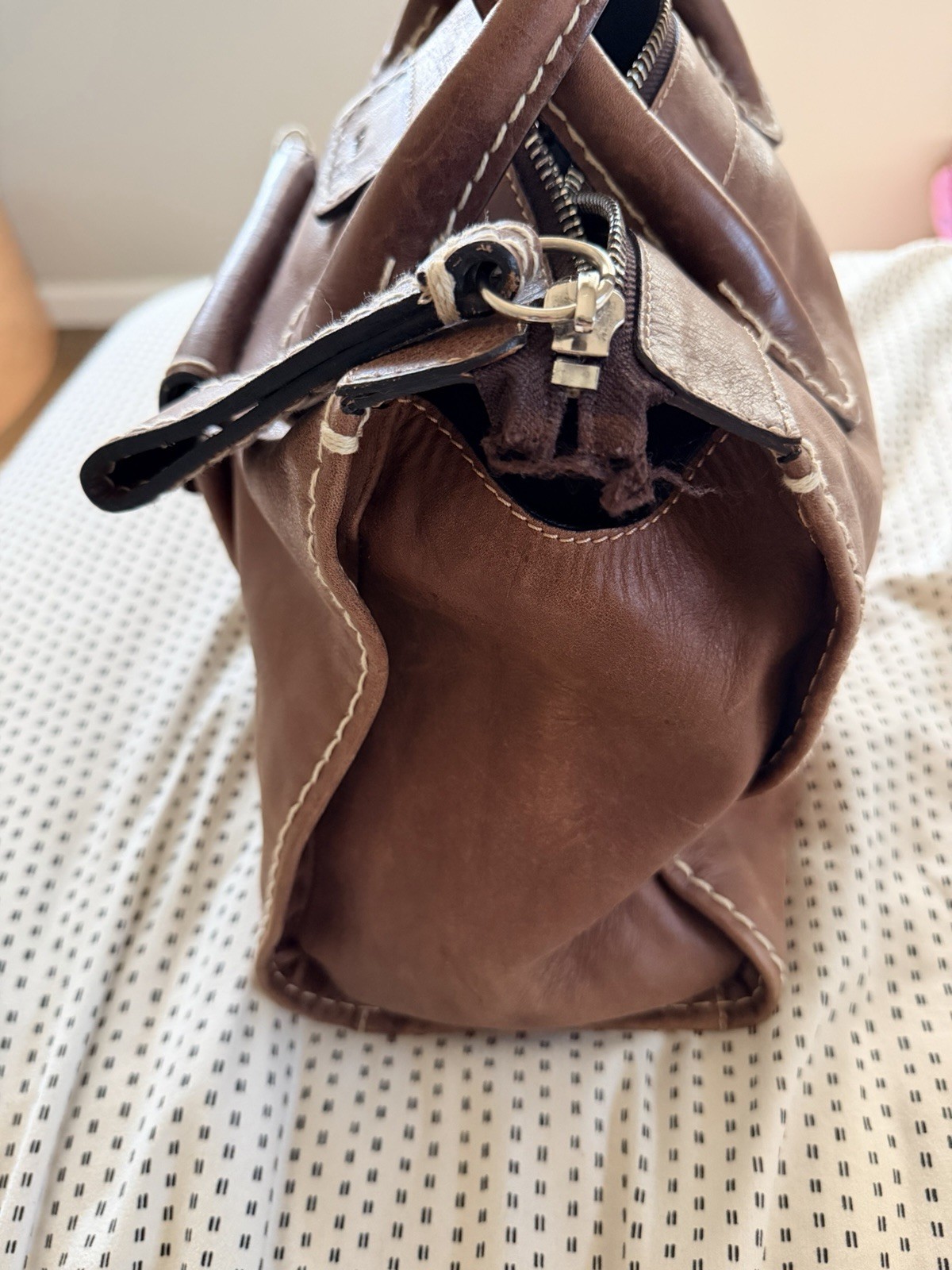 Chloé Edith Shoulder Bag Medium Brown Leather