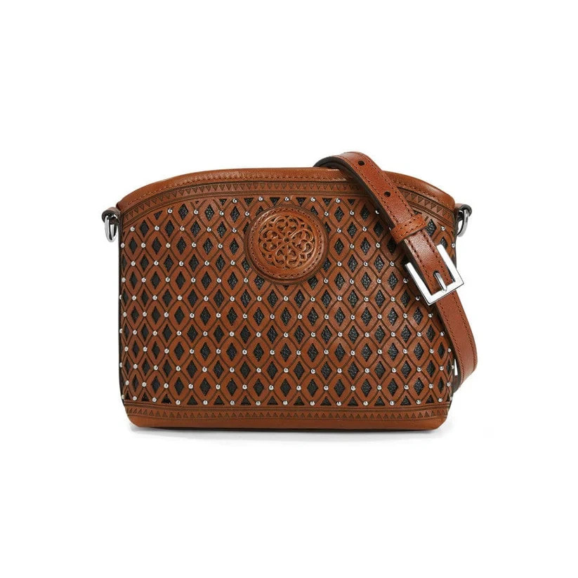 2025 Brighton Campiello Mini Crossbody – Russet – Ferrara Collection – Clean EUC