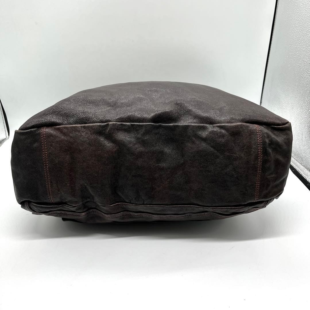 Auth Chloe Metal Ball Handbag Tote Bag Leather Brown Women’s w/Dust Bag Pocket