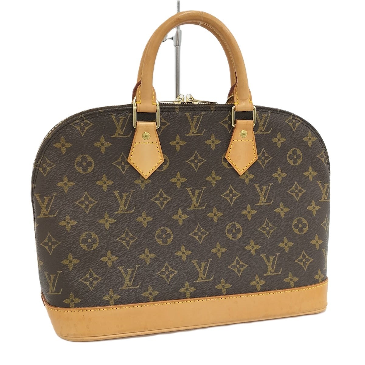 LOUIS VUITTON Bag: Alma Monogram M51130 Brown W31H24D17cm w/o accessories;–