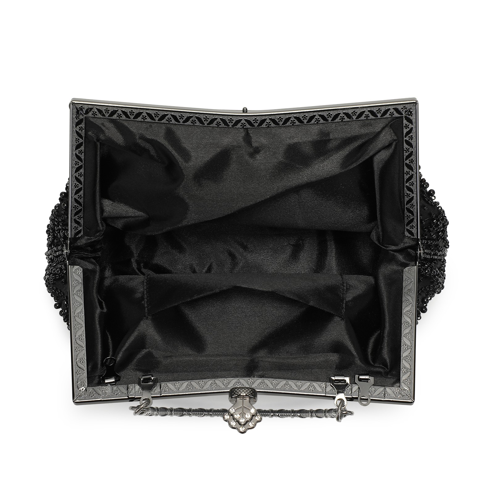 Vintage Beaded Clutch Evening Bags Women Formal Bridal Wedding Clutch Purse Bag