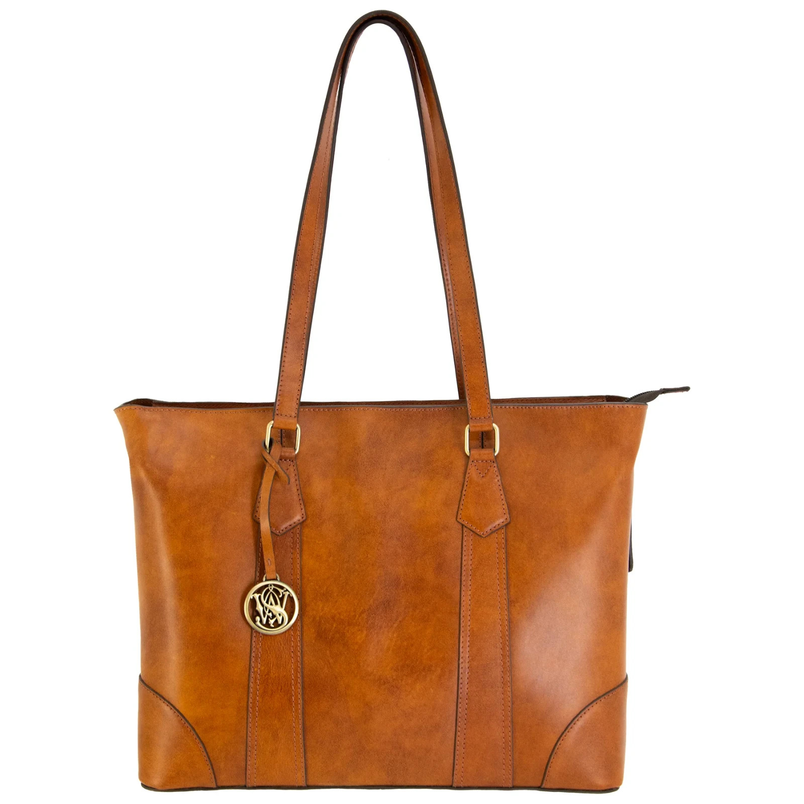 Cameleon Smith & Wesson Travel Tote Leather Concealed Carry Bag CCW Brown NEW