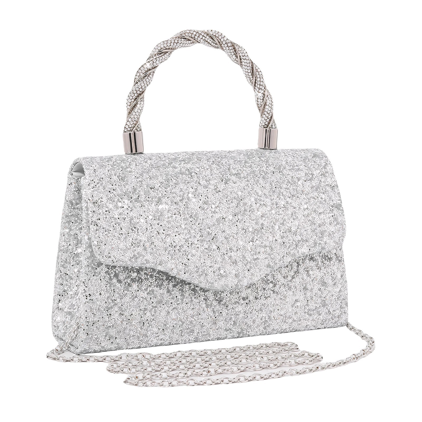 Fashion Women Bridesmaid Lady Girl Bride Evening Clutch Bag for Prom Cocktail Pa