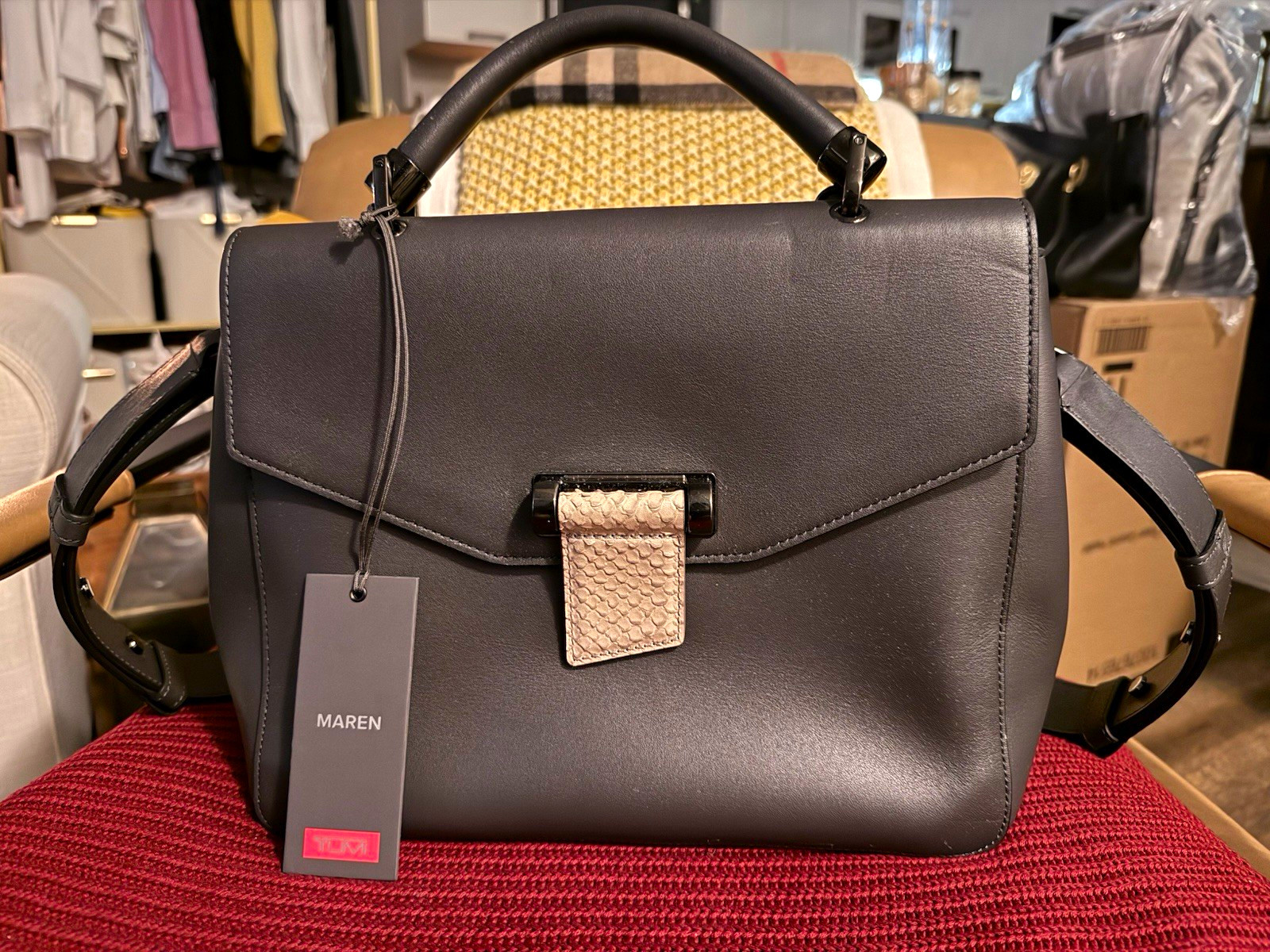 TUMI Maren collection crossbody Laptop 6”