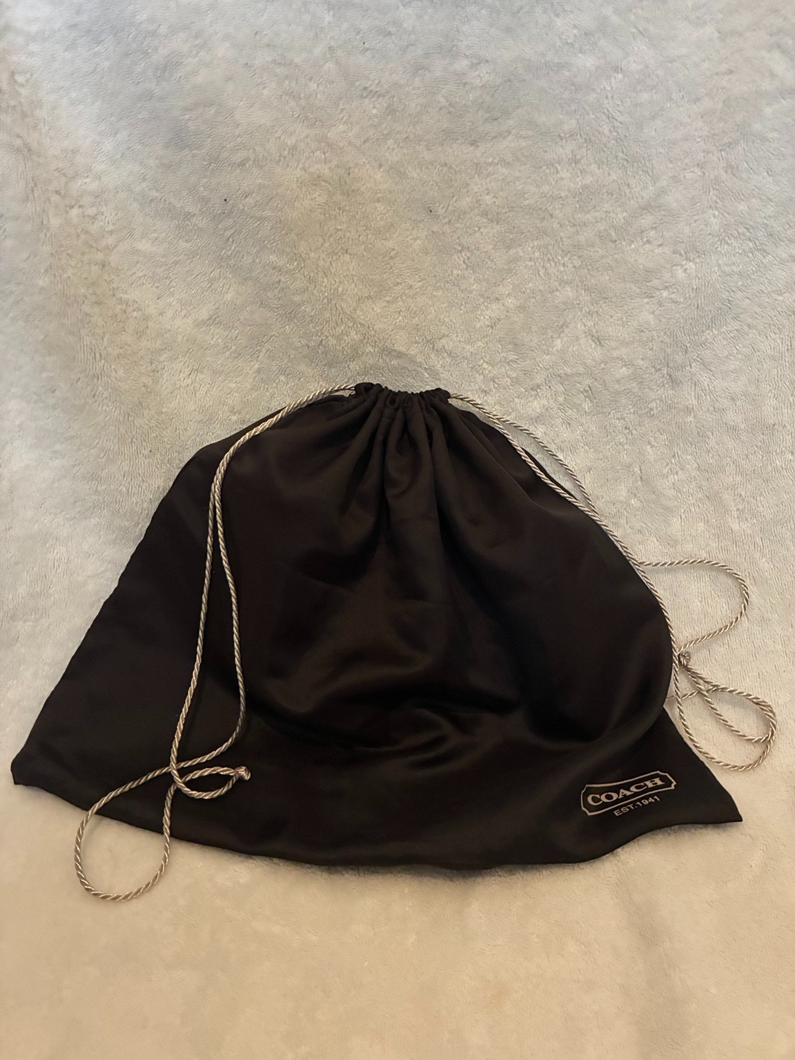 Coach 11415 Burnished Leather Brown Shoulder Bag w/ Dust Bag Hangtag