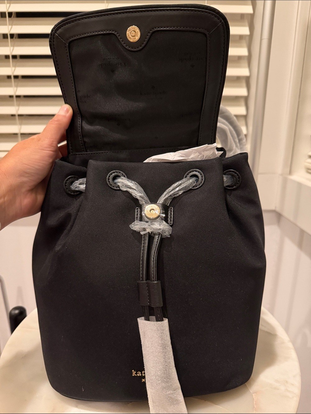 NWT Disney X Kate Spade Minnie 3D Flap Backpack