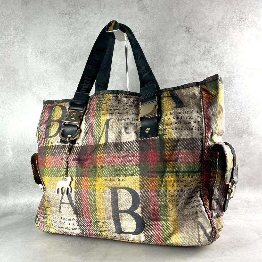 LeSportsac L.A.M.B Collaboration Plaid Shoulder Bag Women Used Rare Authentic