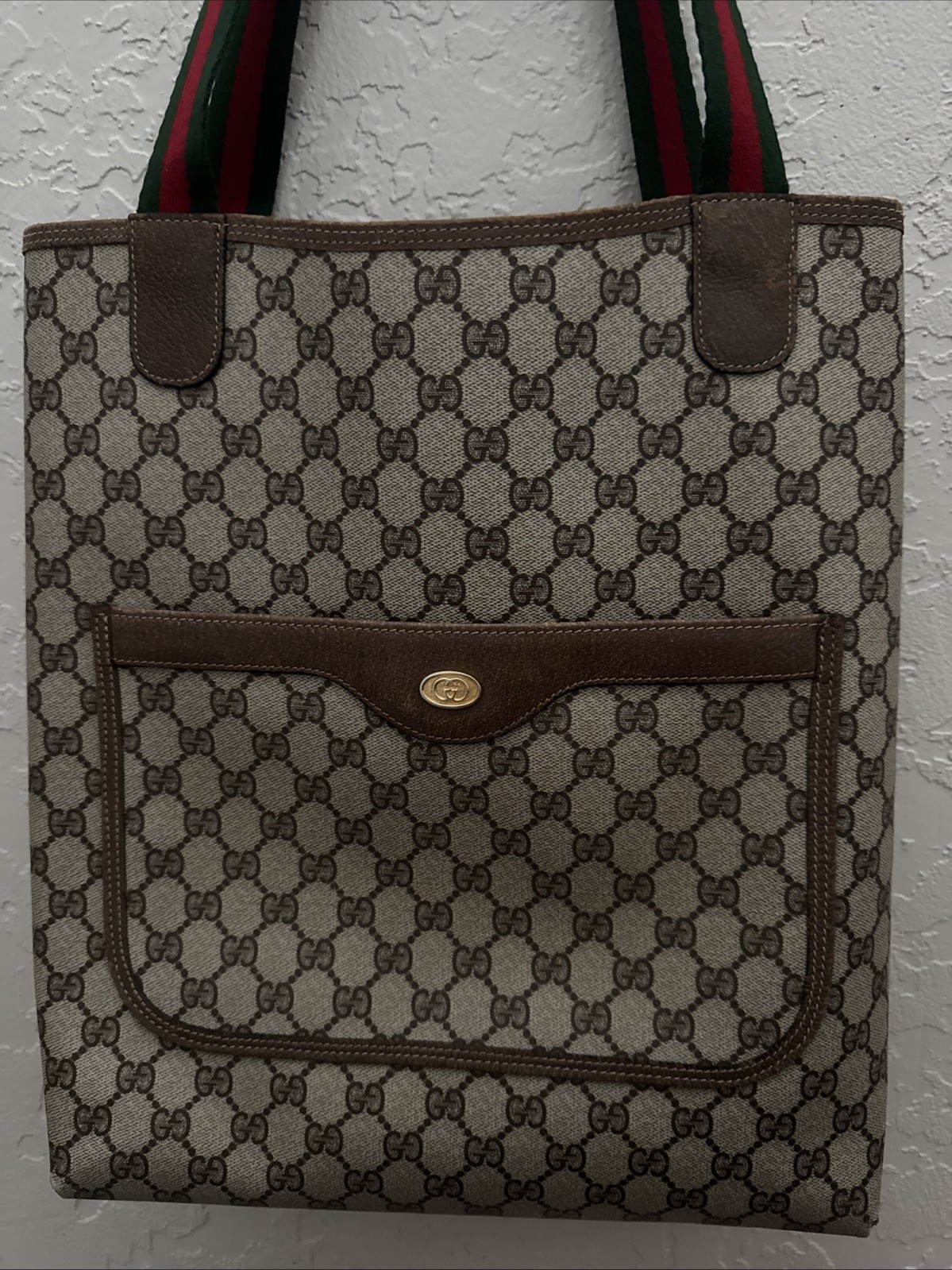 Authentic Vintage Gucci GG Supreme Tote