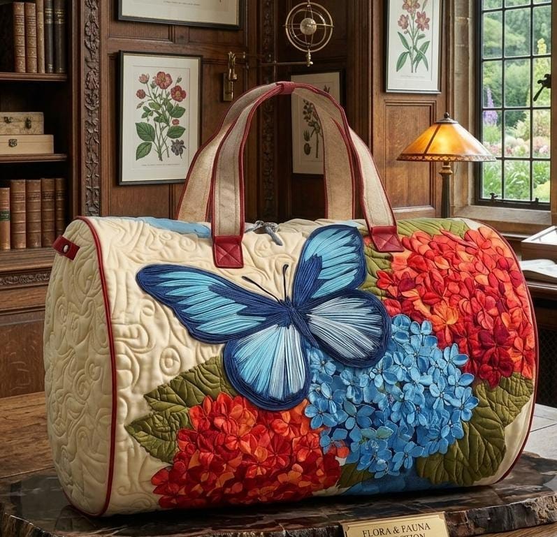 3D Printed Quilted Tote Bags Personalized Tote Bag Lightweight Travel Bags.
