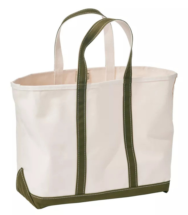 L.L.Bean Boat and Tote, Open-Top, Large – Antique Olive