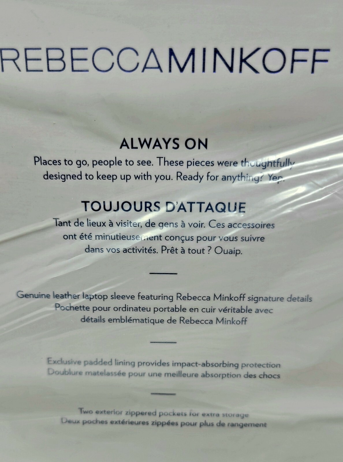 Rebecca Minkoff Laptop Bag 13″ Brand New in Pink