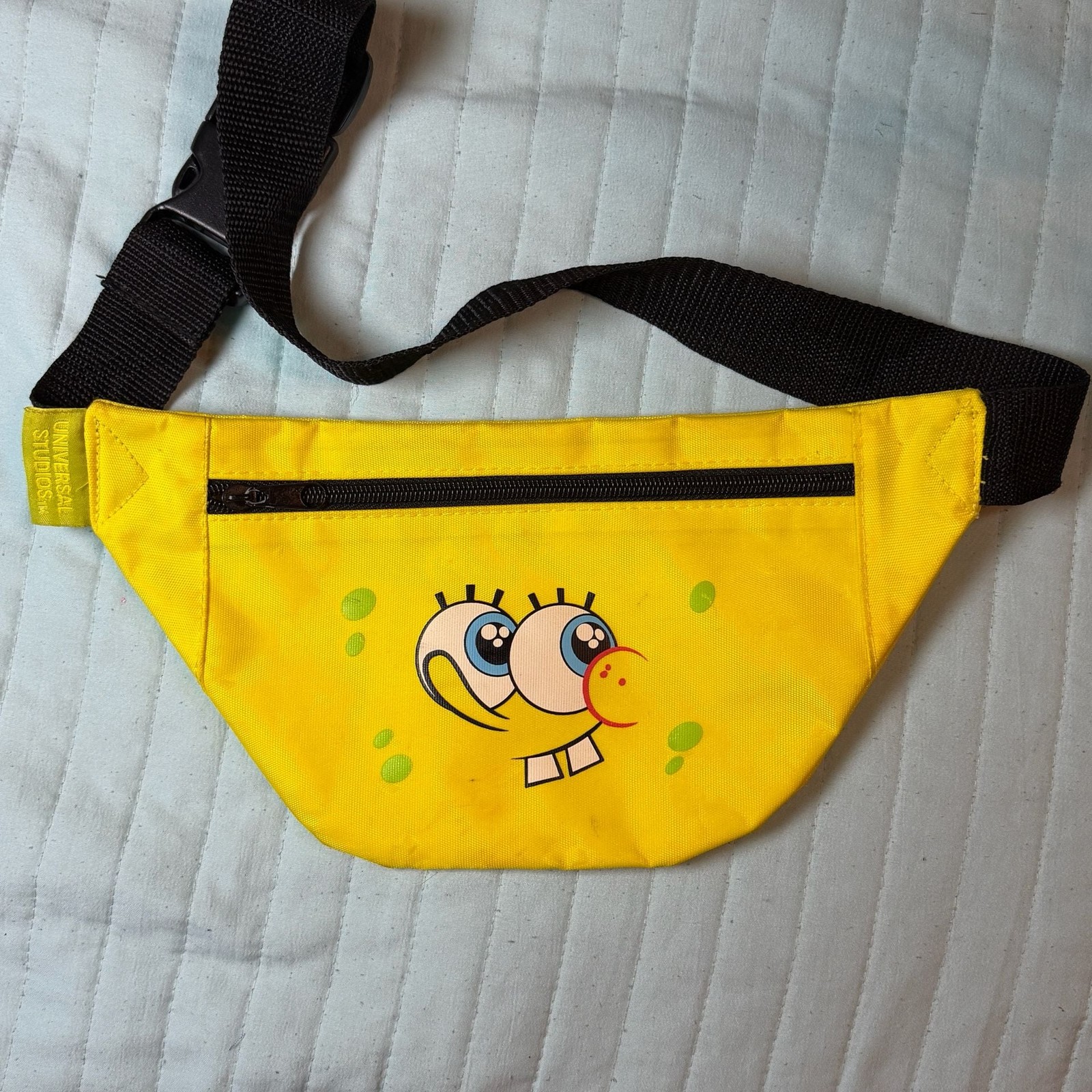 Universal Studios SpongeBob SquarePants Yellow Fanny Pack Waist Bag