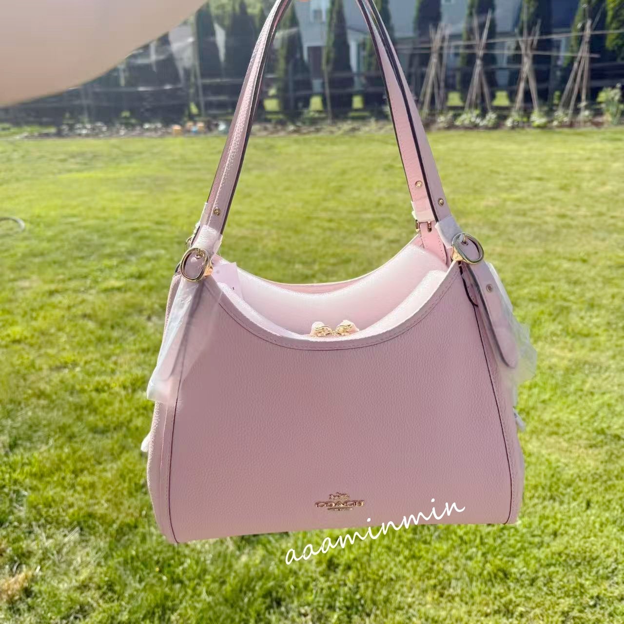 NWT Coach Erin Shoulder Bag CAQ86 Gold/Penoy