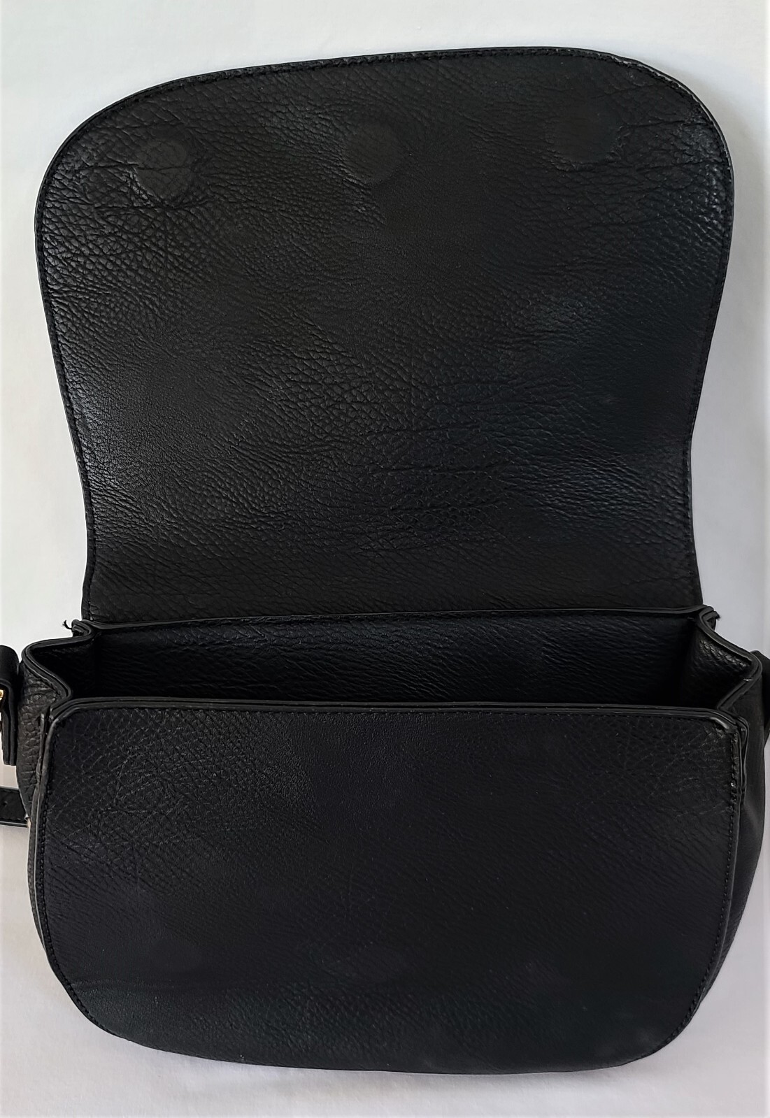 COCO CARMEN Purse Girlfriend Switchable Flap Crossbody Faux Leather Black Bag