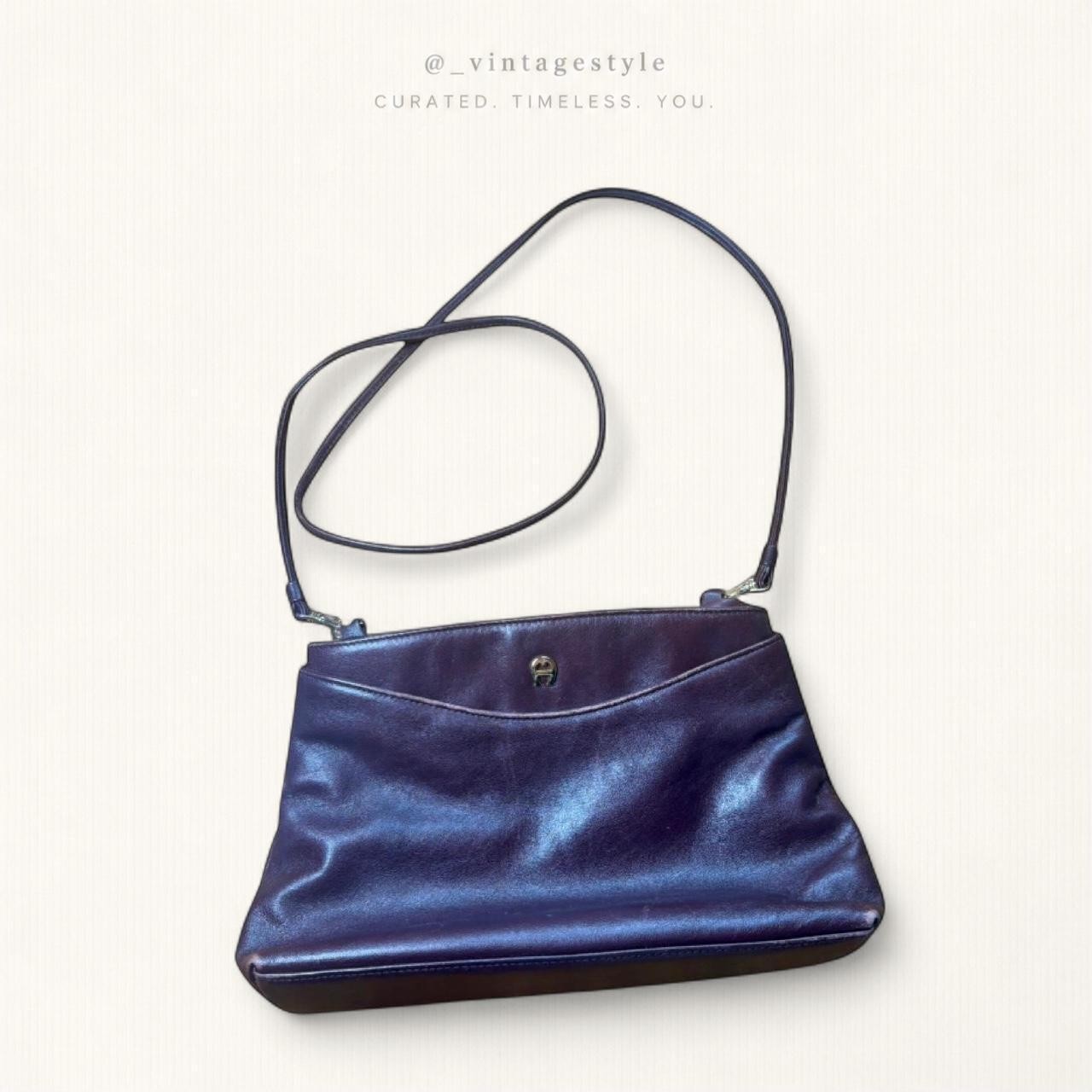 Women’s Burgundy and Purple Bag