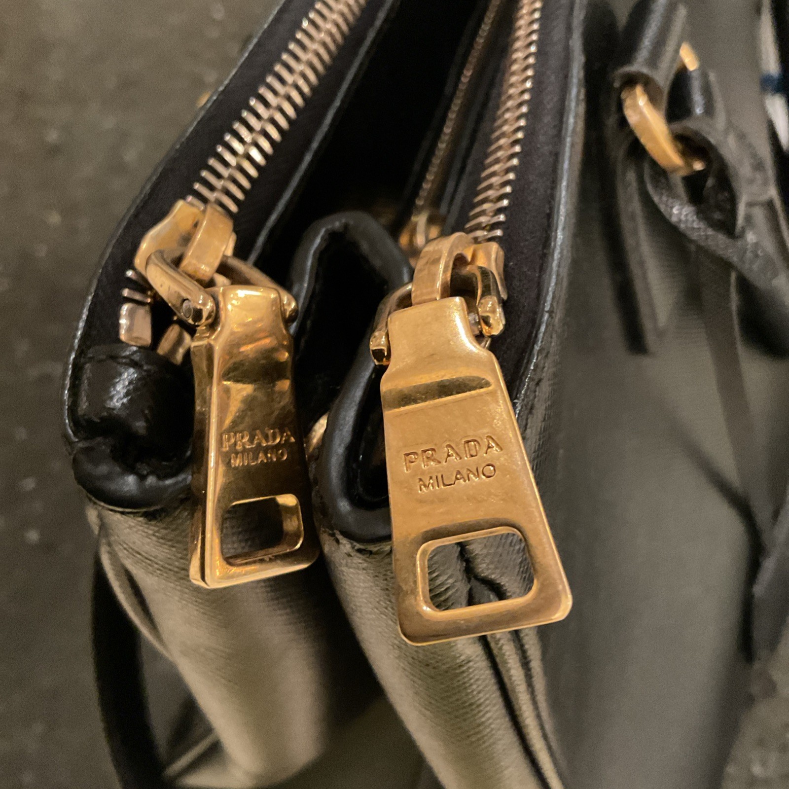 Prada Authenticated Black Crossbody. Approximately 9 X 13.5 Inches, Classic