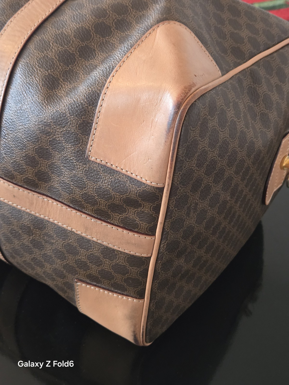 Vintage Celine Macadam M13 Large Travel Duffle – Authentic Italian Luxury