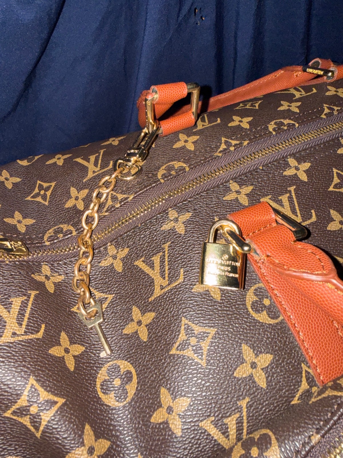 nba x Louis Vuitton duffle bag