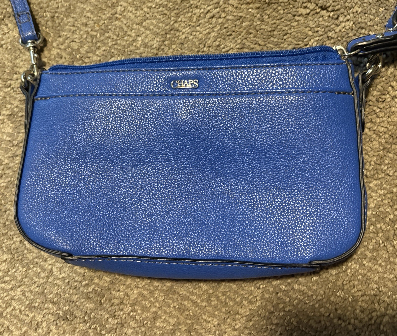 Chaps Blue Crossbody Purse