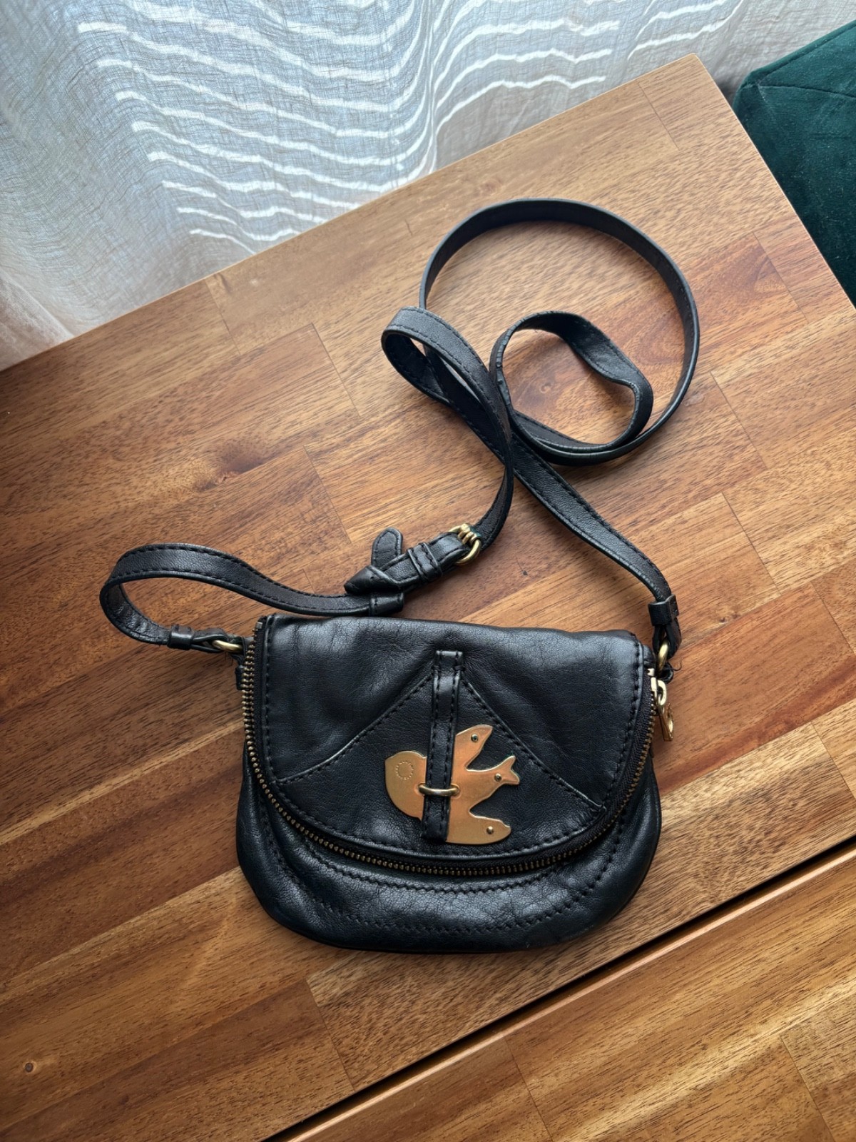 Marc by Marc Jacobs Petal to the Metal mini crossbody leather bag
