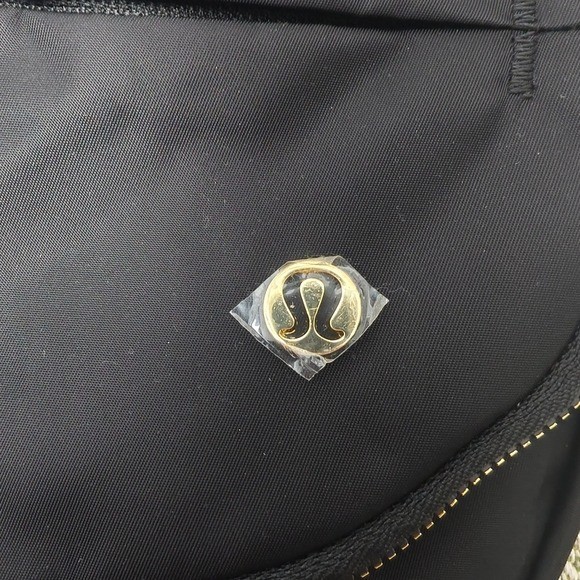 Lululemon All Night Festival Bag 5L – Black /Gold Hardware Crossbody Sling