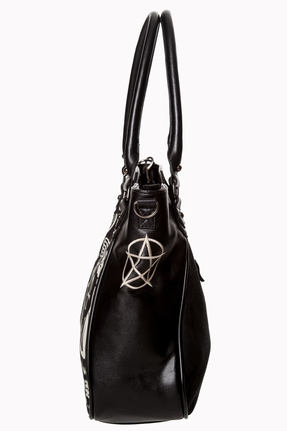 Lost Queen Anubis Ancient Egypt Pyramid Symbols Goth Bag Handbag Purse BG7187
