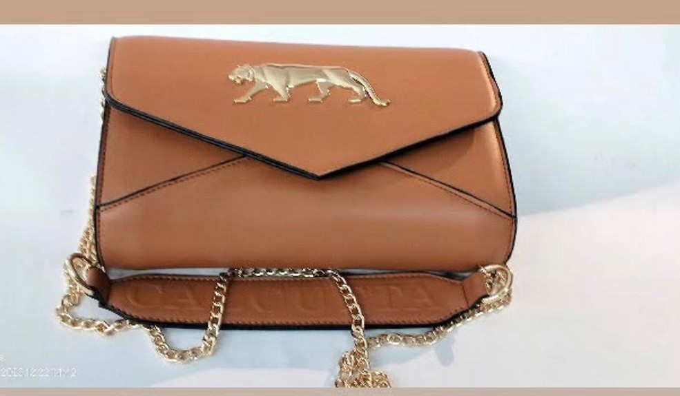 Sabyasachi Tiger Clutch Bag Luxury Chain Shoulder Crossbody Evening Party Purse