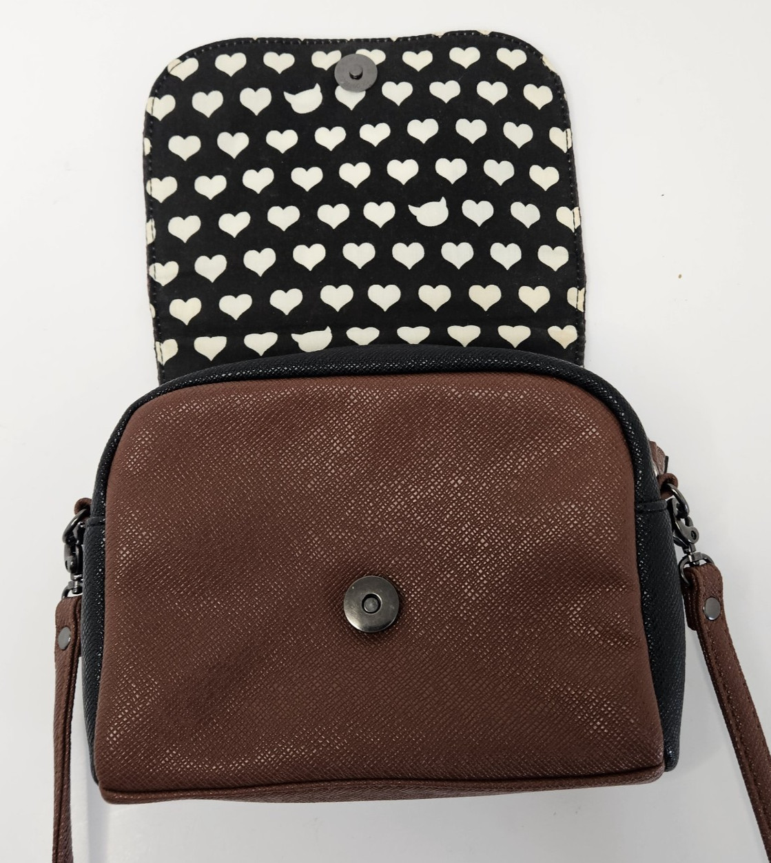 Lollipops Faux Leather Satchel Shoulder Purse Bag