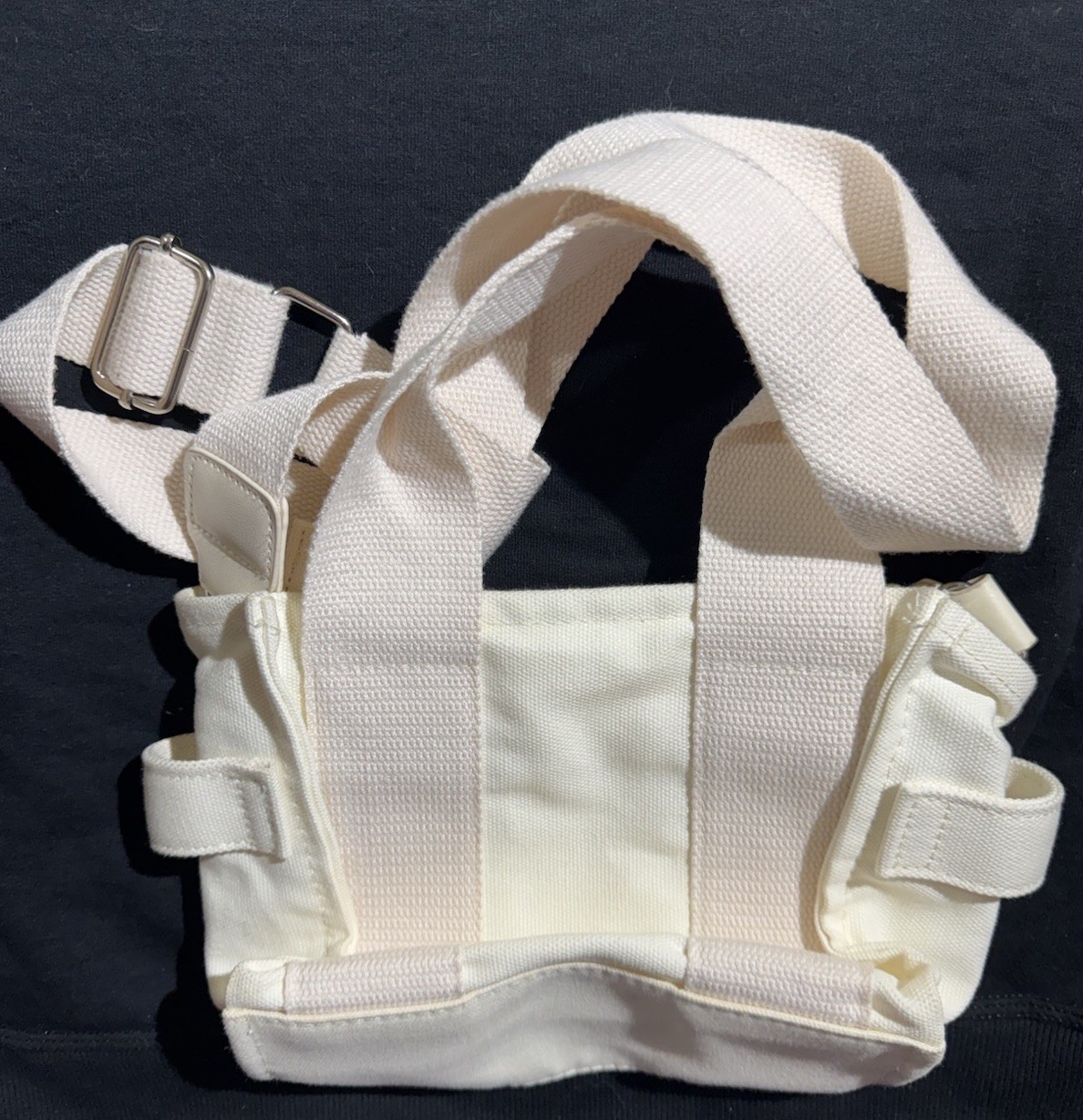 Urban Outfitters BDG Cream tote bag, top handles, zip closure, Never Used