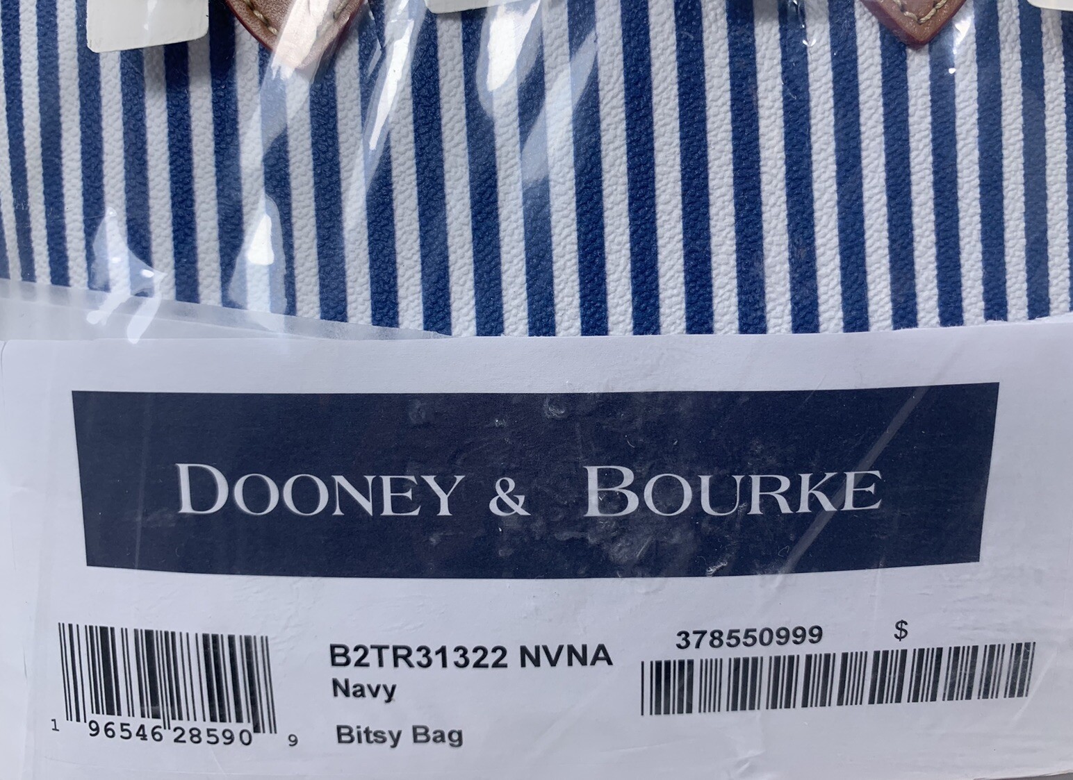 Dooney & Bourke Seaview Bitsy Bag Navy Color