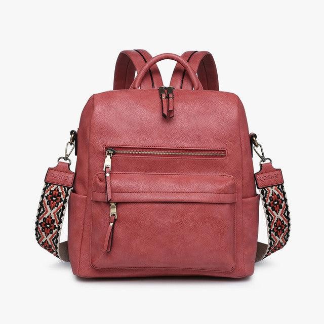 Jen & Co Amelia Convertible Backpack with Guitar Strap