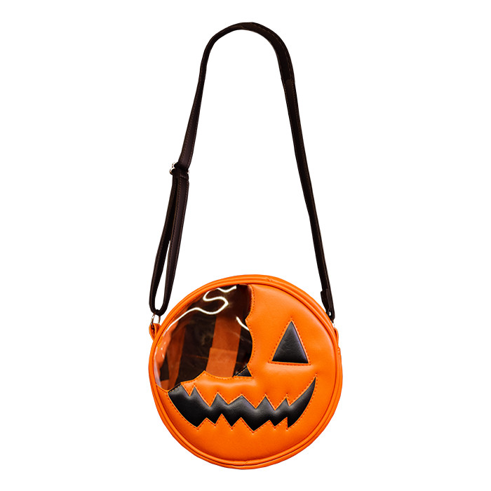 Trick or Treat Trick r Treat Sam Bitten Lollipop Pumpkin Halloween Purse KALE100