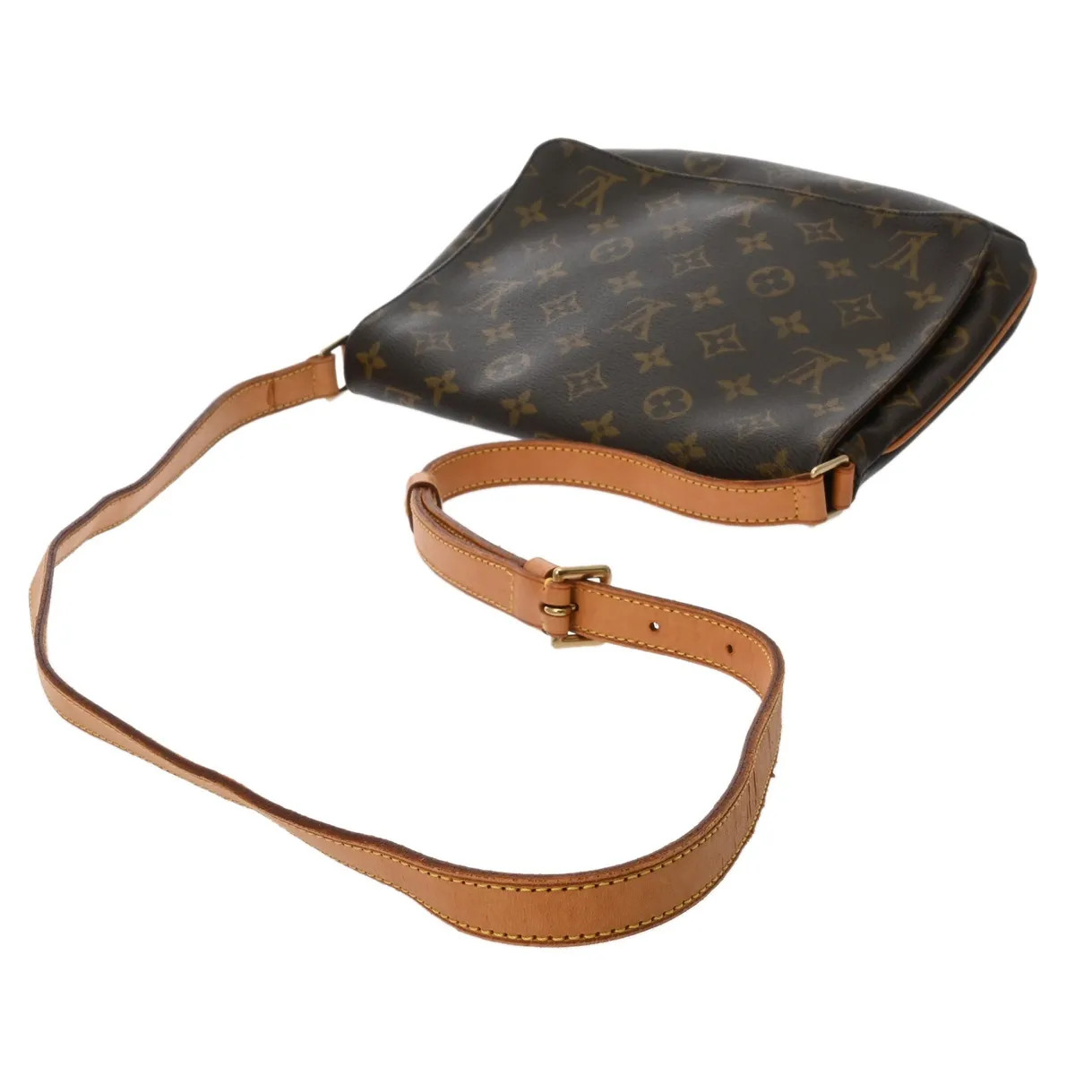 Louis Vuitton M51388 Shoulder Bag Monogram Canvas Brown #WB5632