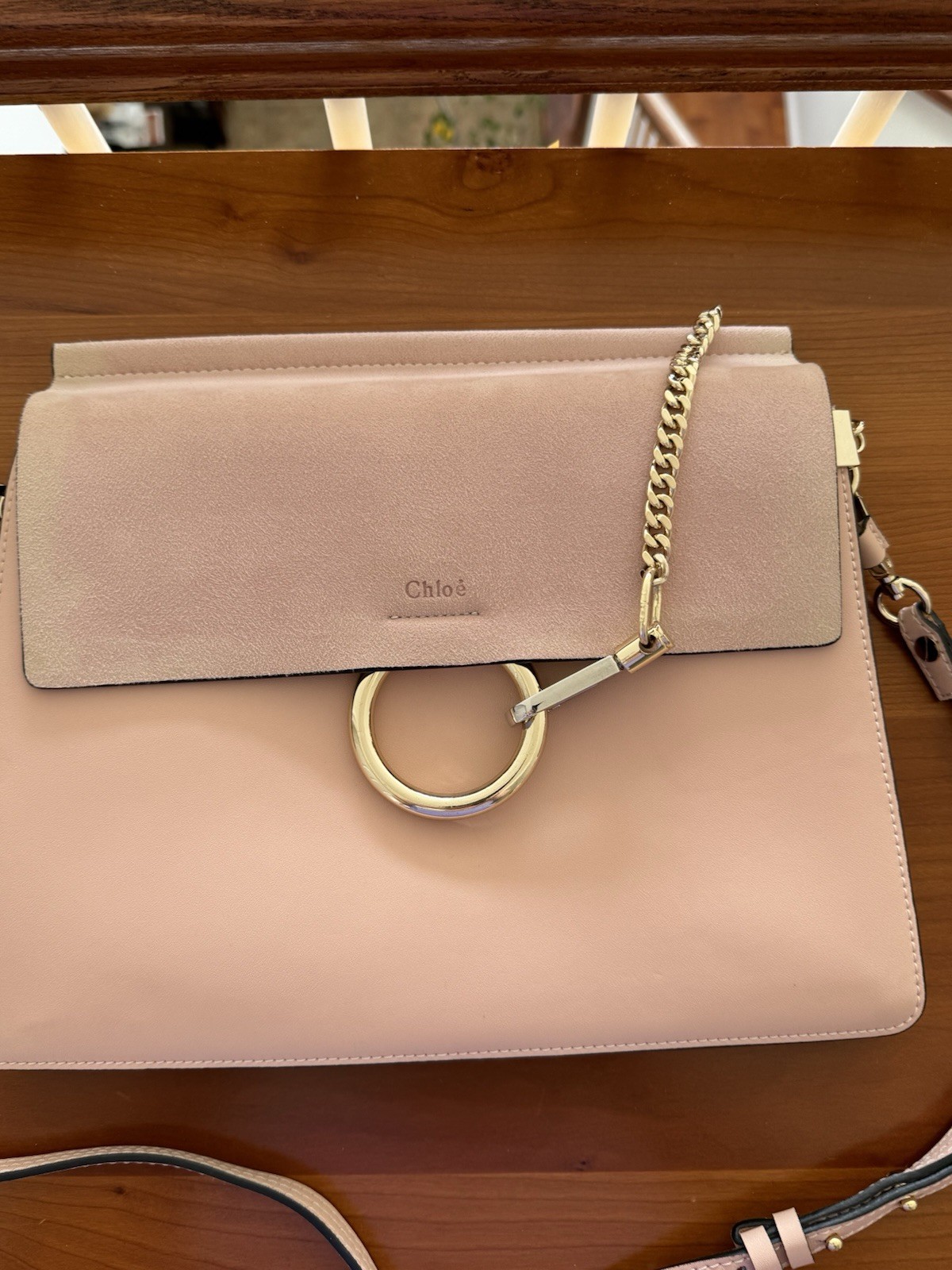 Authentic Chloe Faye Medium in Motty Beige Excellent Condition ORG. $1,950