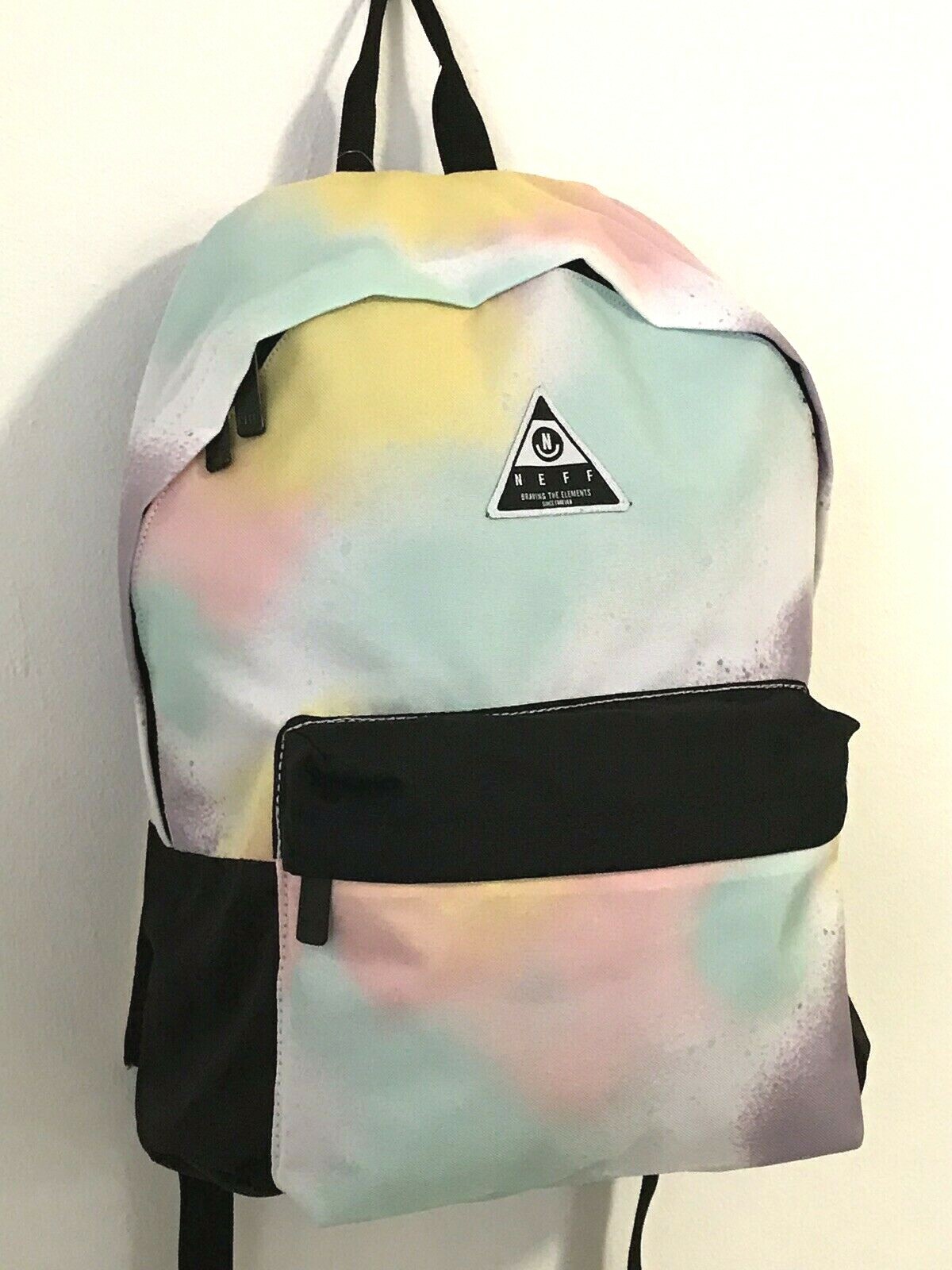 NEFF PROFESSOR BACKPACK MULTICOLOR GIRLS BACKPACK code Y1 18X12X6.5 inches NWT